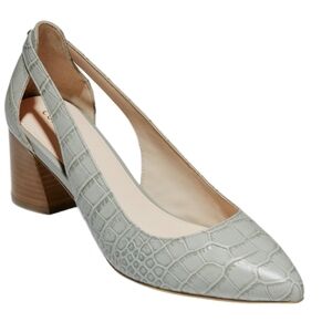 Chic Croc-Embossed Women's Heels